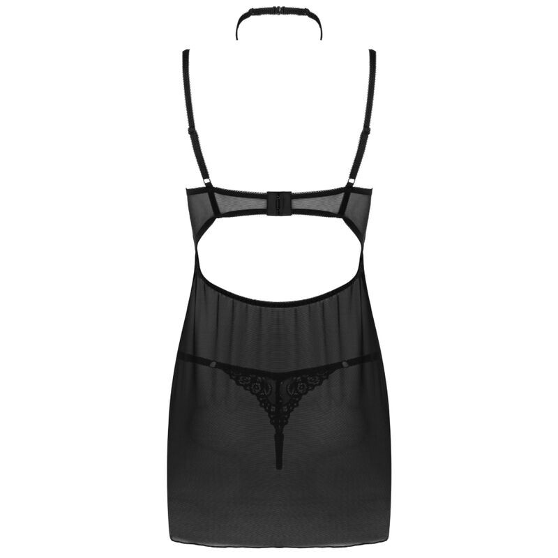 LIVCO CORSETTI FASHION – Binella babydoll és tanga szett feketében - Image 4