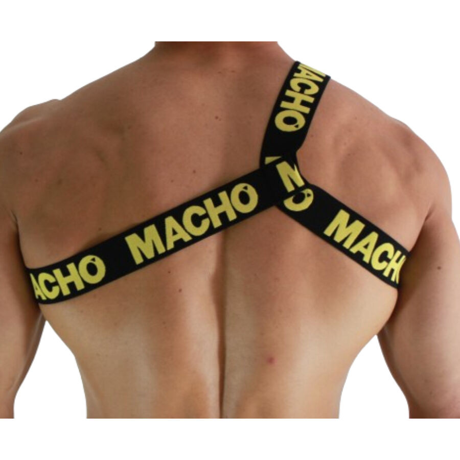 MACHO - stílusos román hám, sárga L/XL méret - Image 2