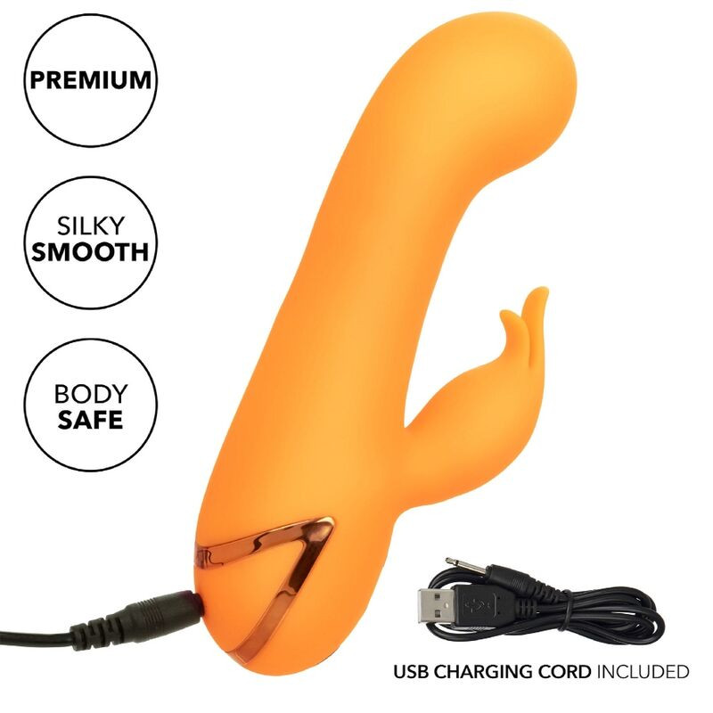 CALEXOTICS – Montecito Muse – prémium nyúl vibrátor narancssárga - Image 8