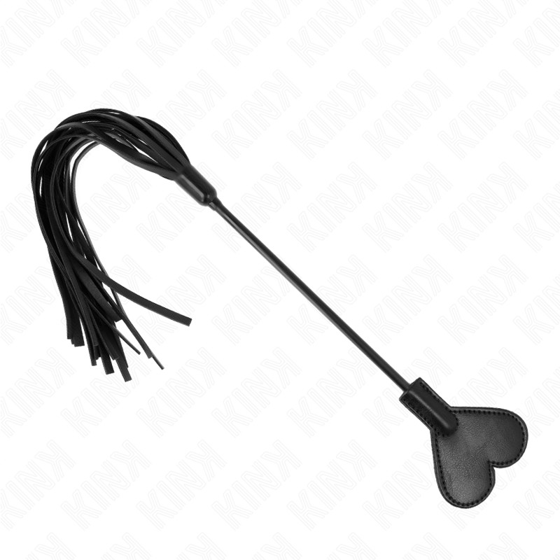 KINK - szív alakú 35 cm-es ostor, érzéki játékhoz - Image 2