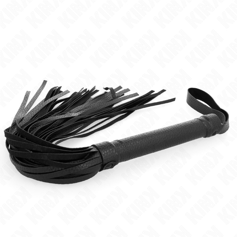 KINK - érzéki kék gyöngyös korbács 43,5 cm - Image 5