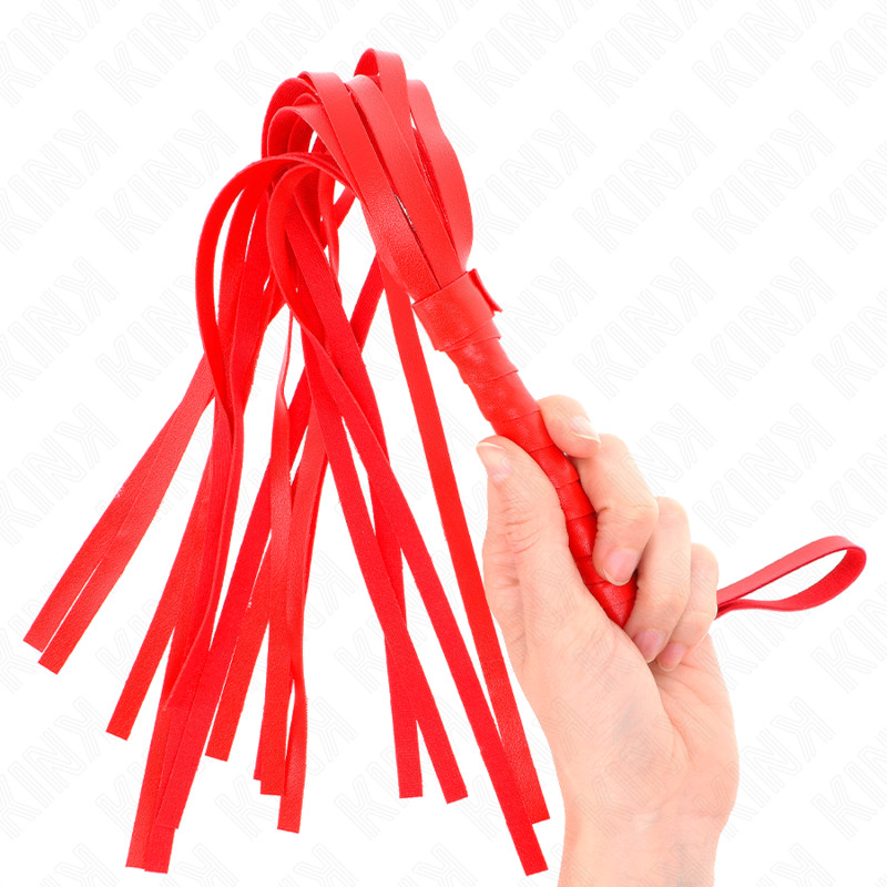 KINK - egyszerű piros ostor 45 cm-es longan - Image 3