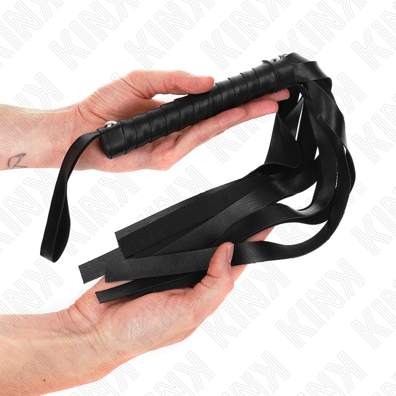 KINK – fekete széles farok ostor 48,5 cm - Image 2