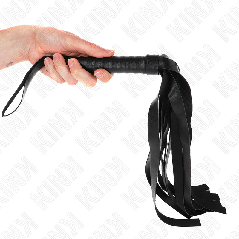 KINK – fekete széles farok ostor 48,5 cm - Image 3