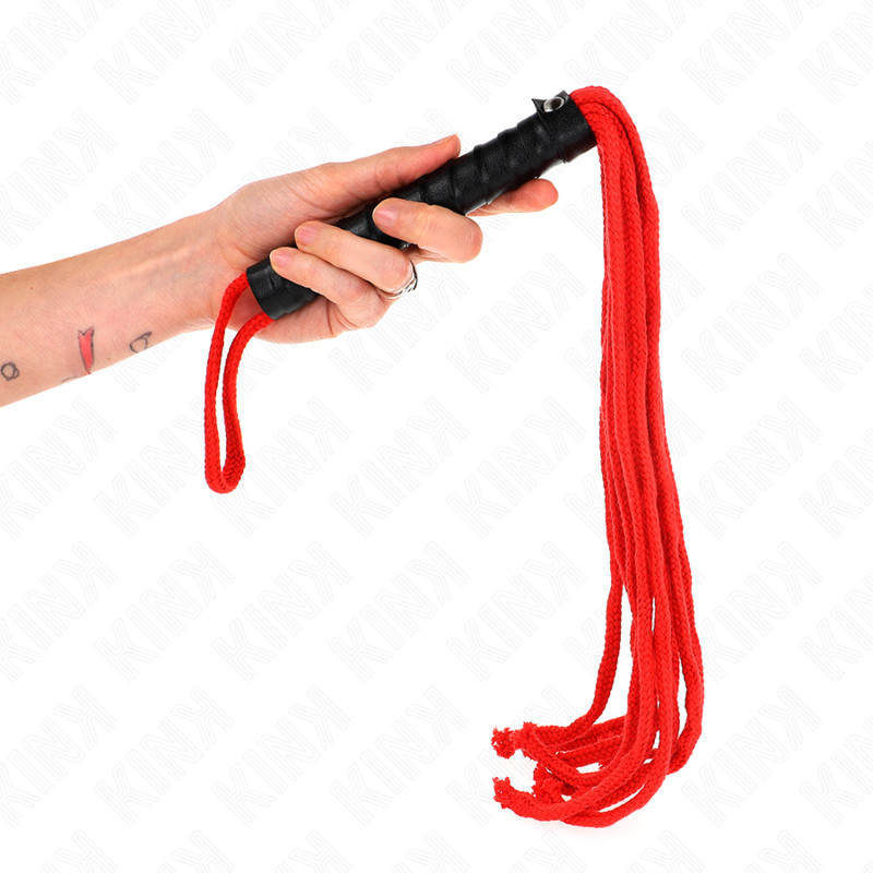 KINK Rojo - érzéki kötél ostor 56 cm - Image 3