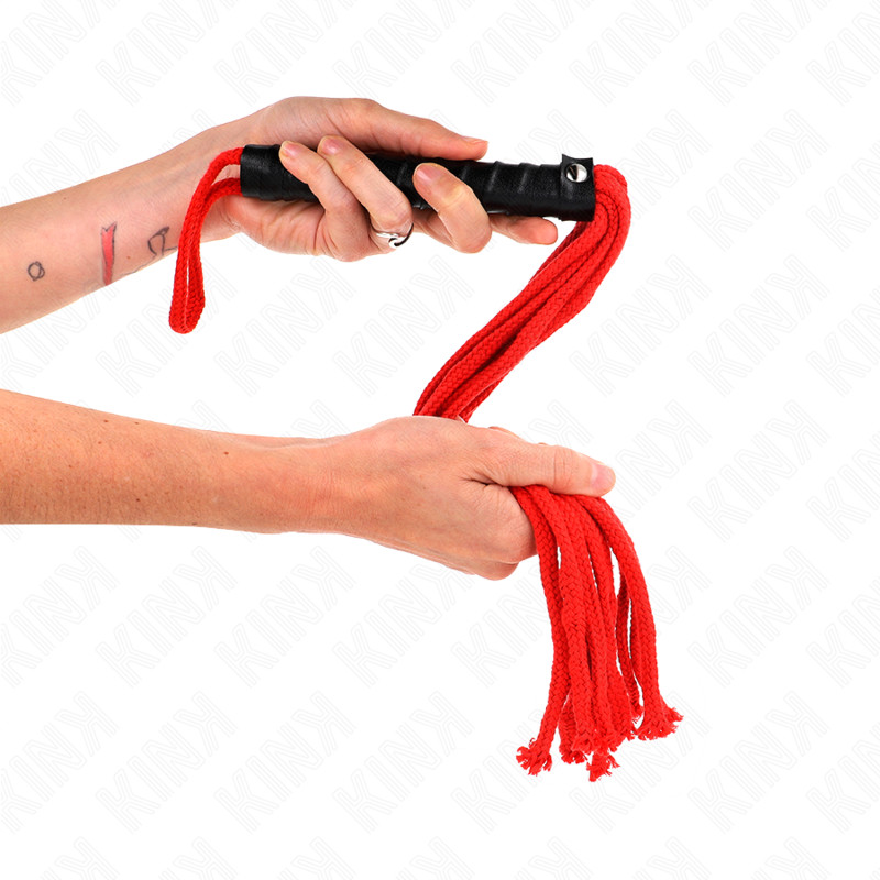 KINK Rojo - érzéki kötél ostor 56 cm - Image 4