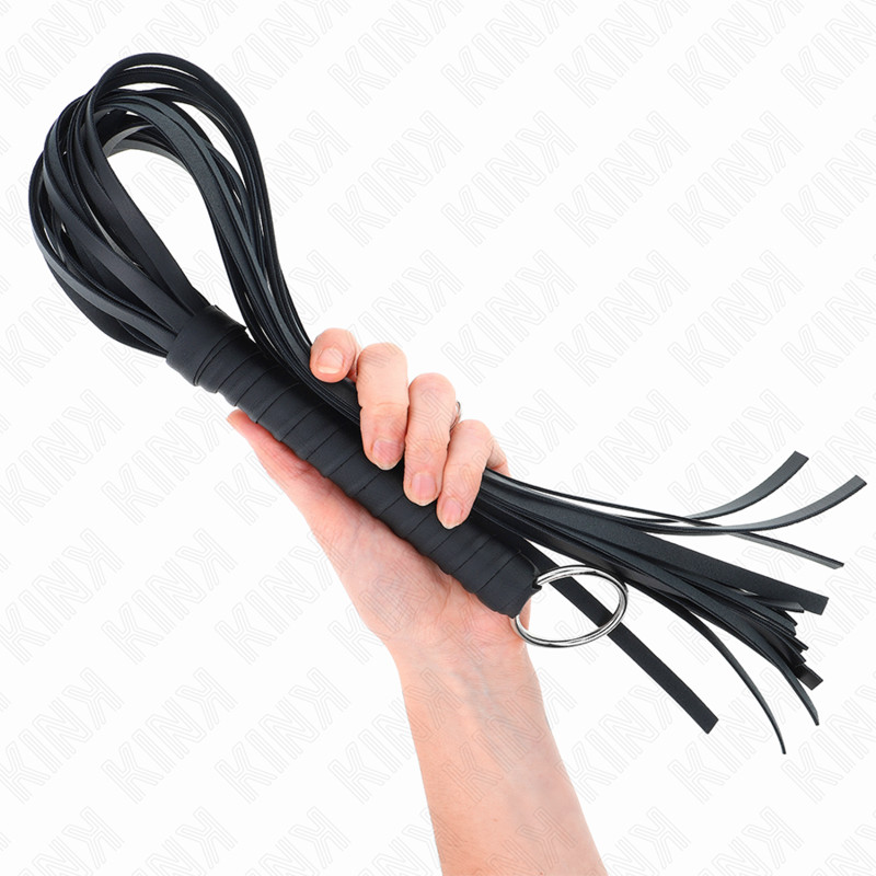 KINK - 65 cm-es karika nélküli ostor, prémium érzékiség - Image 3