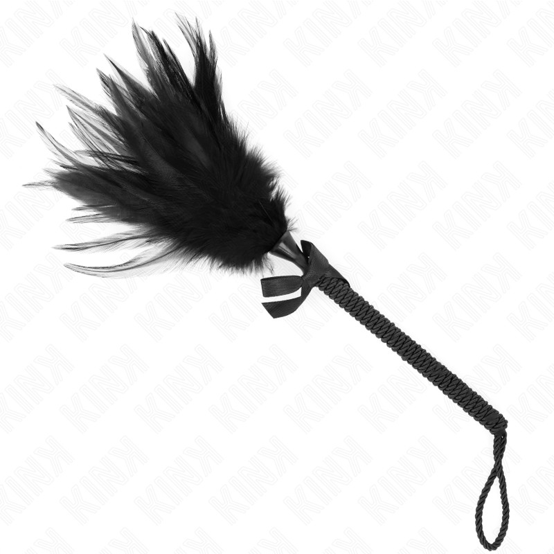 KINK - játékos tollas csiklóizgató 35 cm