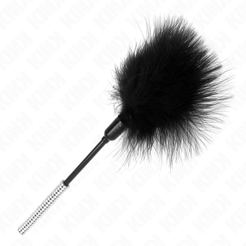 KINK – strasszos fogantyús, 27 cm-es csiklandozó tollak - Image 2