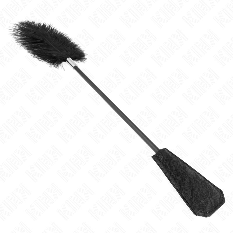 KINK – csipkés tollászó 56 cm hosszú érzéki játék - Image 3
