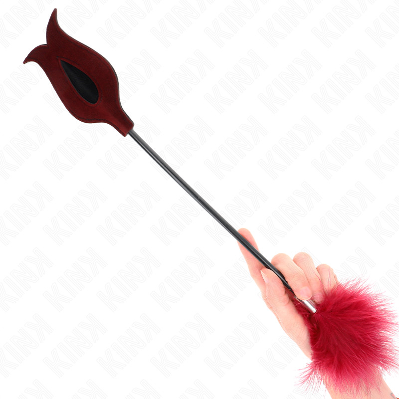 KINK – rózsa alakú 8 cm-es érzéki tollacska - Image 2