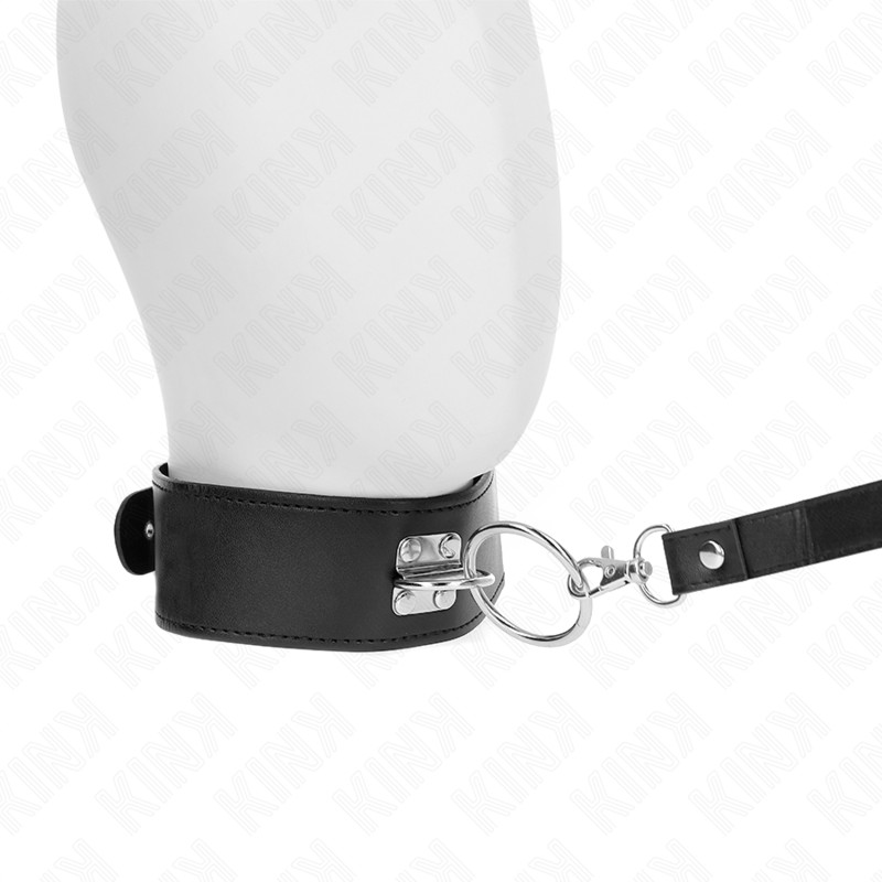 KINK – tüskés póráz prémium bőrhatású gallérral - Image 2