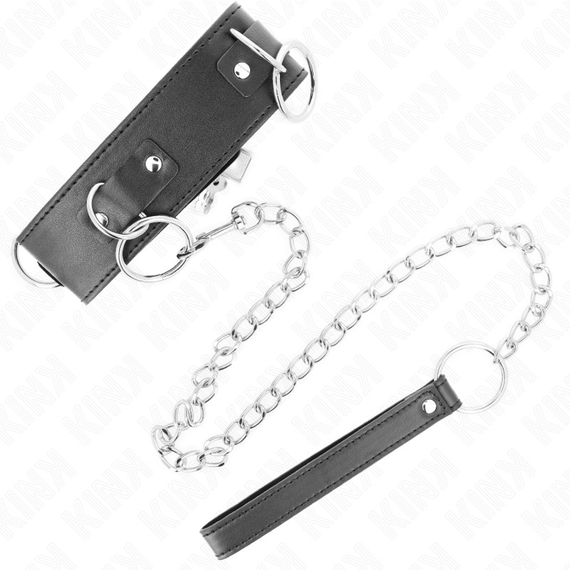 KINK - állítható nyaklánc pórázzal, 36-43 cm, 3 gyűrűs modell - Image 4