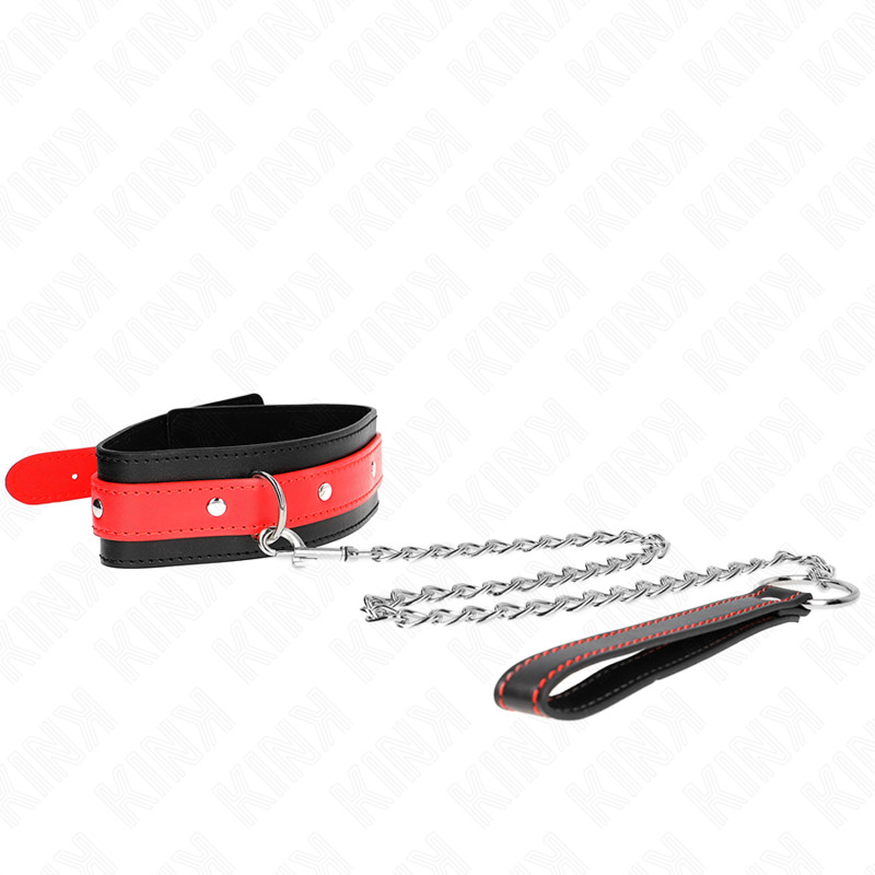 KINK – állítható nyaklánc piros pánttal 36-43 cm - Image 2