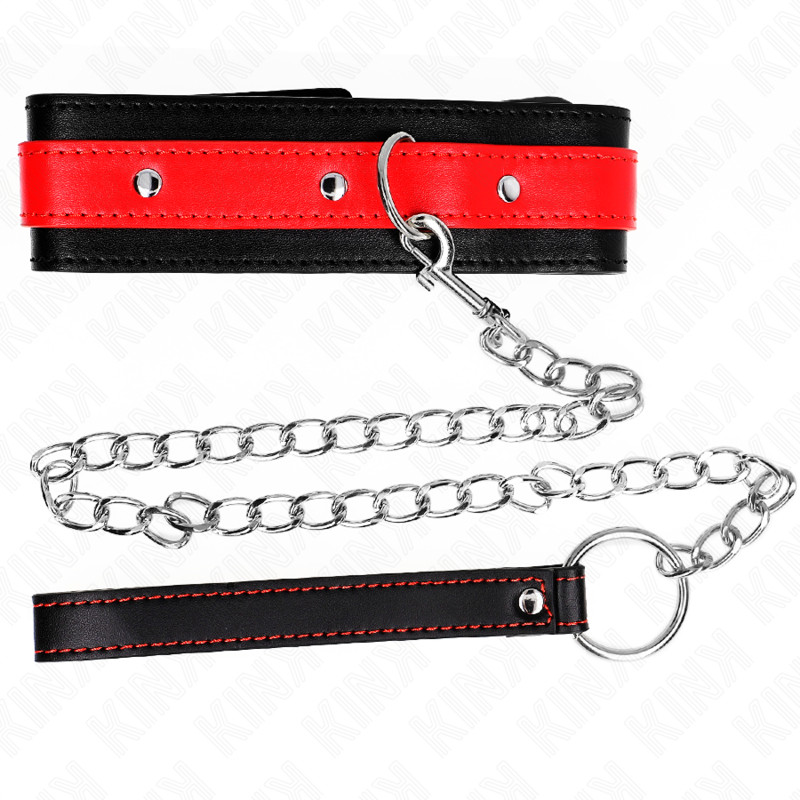 KINK – állítható nyaklánc piros pánttal 36-43 cm - Image 5