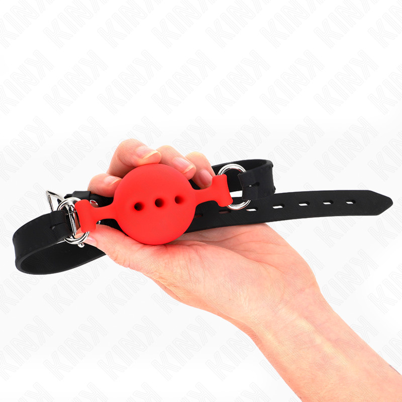 KINK – állítható szilikon gátló piros golyóval - Image 2