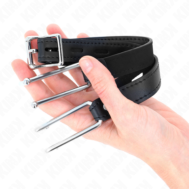 KINK – állítható bőrhatású fém gátló 11,5 cm - Image 3