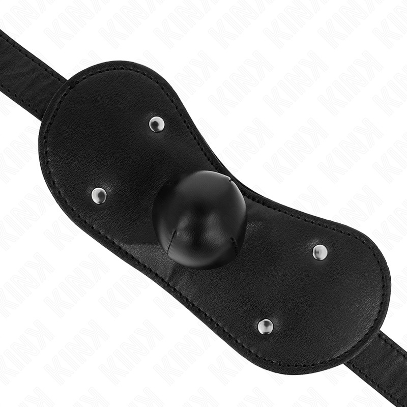 KINK - zárható ball gag szájmaszk, állítható 42-60 cm - Image 4