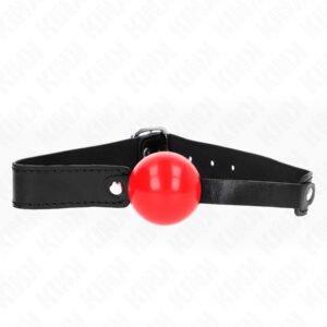 KINK – állítható 4 cm puha gumi golyós gag