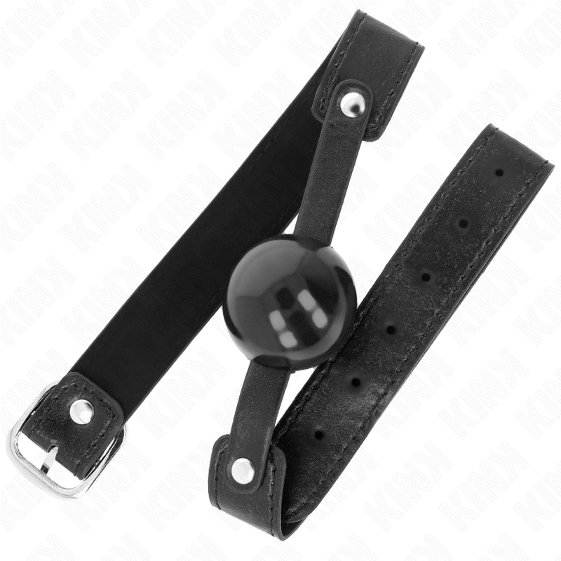 KINK Soft TPE – érzéki golyó gag 4 cm-es modellt 65 x 2.5 cm - Image 2