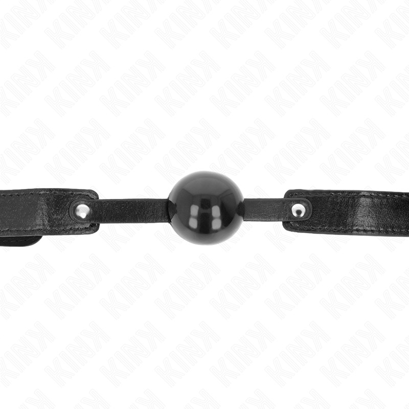 KINK Soft TPE – érzéki golyó gag 4 cm-es modellt 65 x 2.5 cm - Image 3