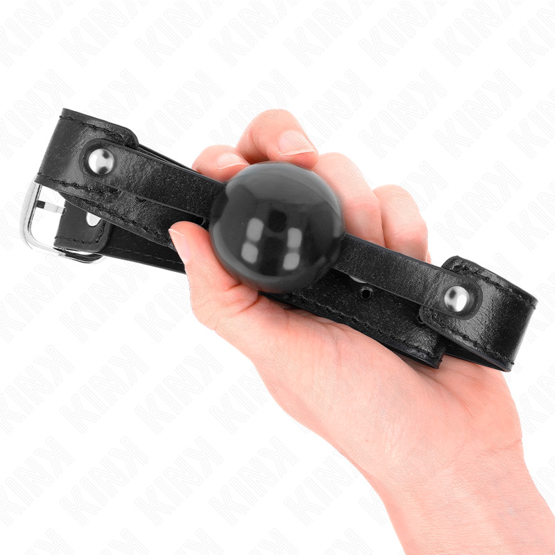KINK Soft TPE – érzéki golyó gag 4 cm-es modellt 65 x 2.5 cm - Image 4