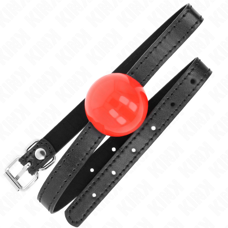 KINK – piros, szilárd golyós maszk 4 cm-es kivitelben - Image 2
