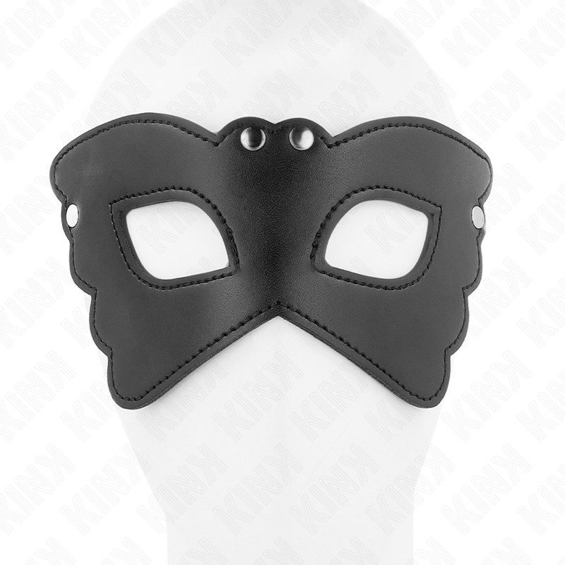 KINK – prémium bőrhatású pillangó maszk 20 x 9 cm - Image 4