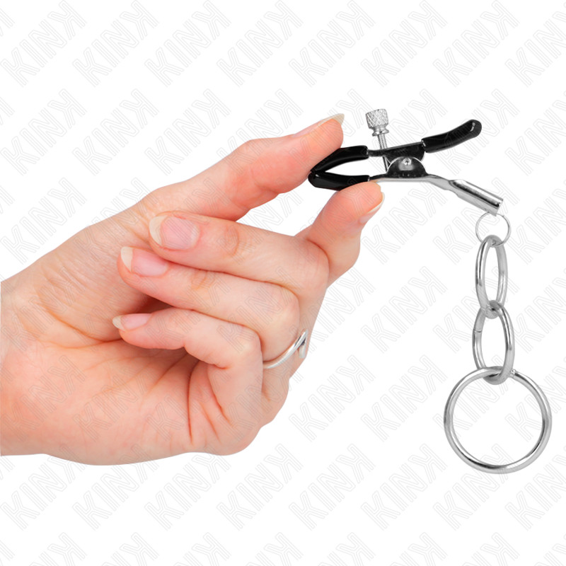 KINK – prémium, 6 cm-es gyűrűs mellbimbócsipesz - Image 4