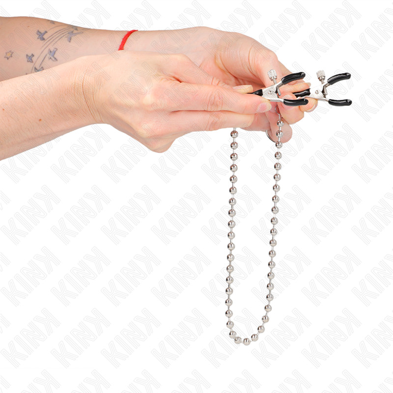 KINK - 30 cm-es gyöngyláncos mellbimbó klipsz - Image 4