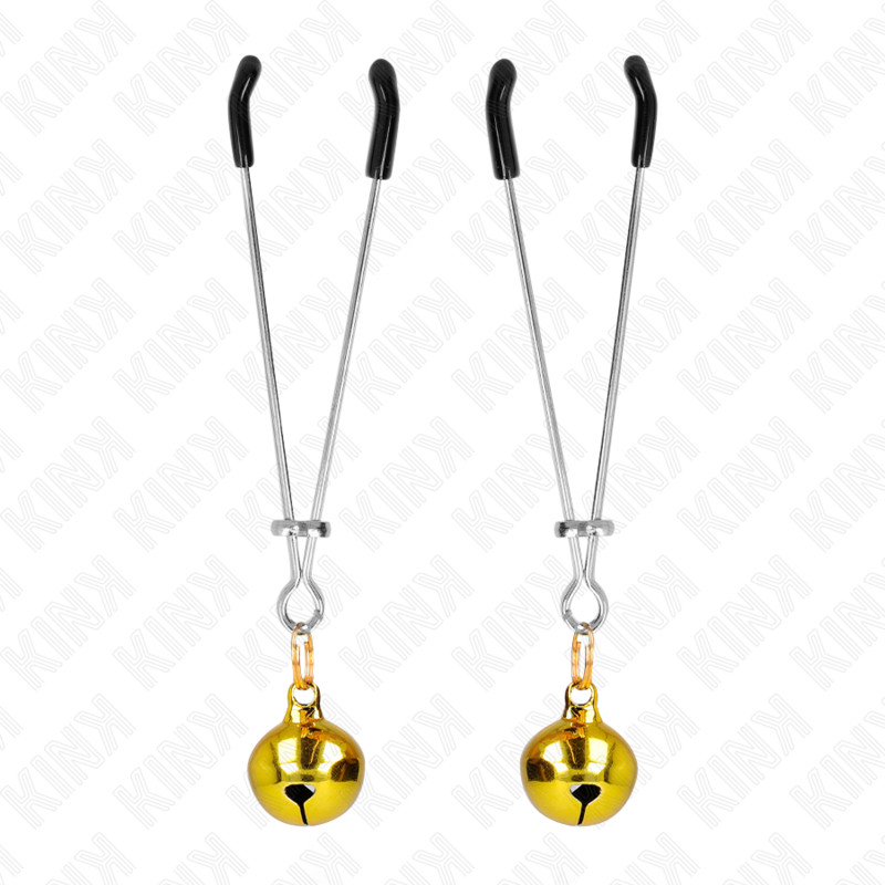 KINK – arany vékony csipeszek mellbimbókhoz 7 cm - Image 2