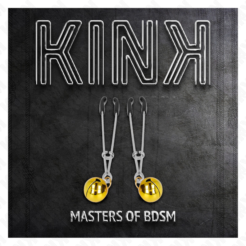 KINK – arany vékony csipeszek mellbimbókhoz 7 cm - Image 5