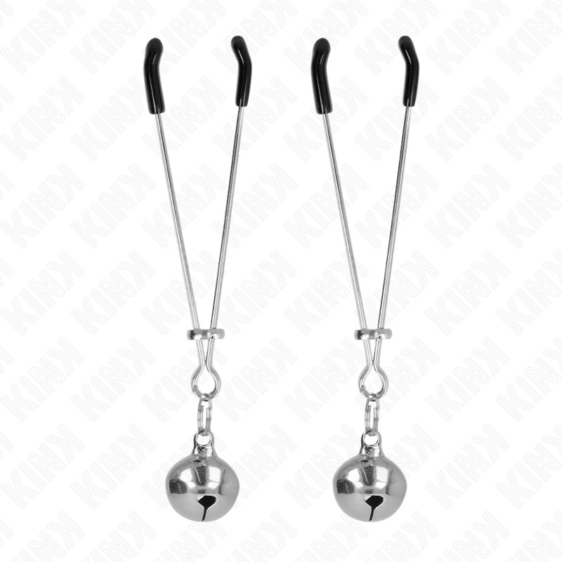 KINK – vékony ezüst mellbimbó csipesz 7 cm - Image 2