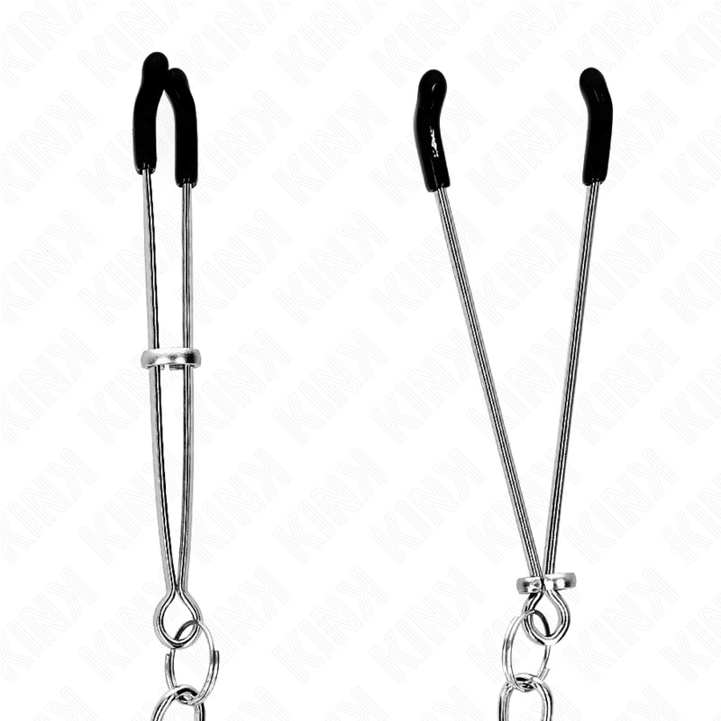 KINK - vékony mellbimbó csipesz vastag lánccal 30 cm - Image 4