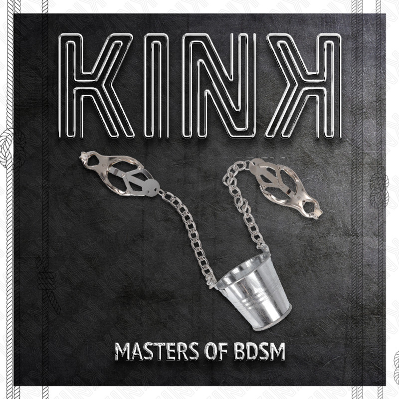 KINK - ezüst mellbimbó csipesz premium élvezetért - Image 5