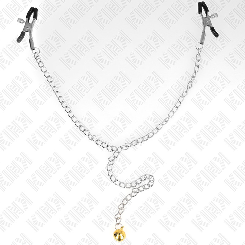 KINK – láncos mellbimbó csipeszek haranggal 30 cm - Image 4