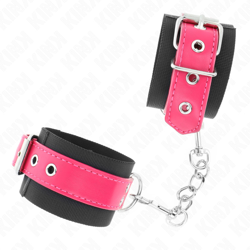 KINK – állítható nylon csuklószorító bőrszíjjal - Image 2