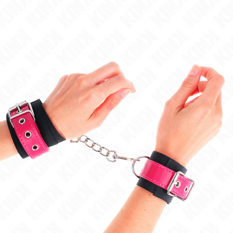 KINK – állítható nylon csuklószorító bőrszíjjal - Image 4