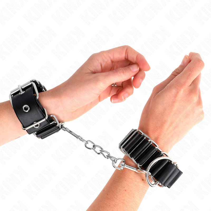 KINK – állítható vékony csuklószorítók (fekete) - Image 4