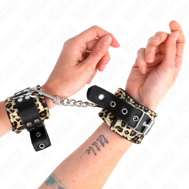 KINK – állítható valódi bőr csuklómegkötő 18-29 cm - Image 4