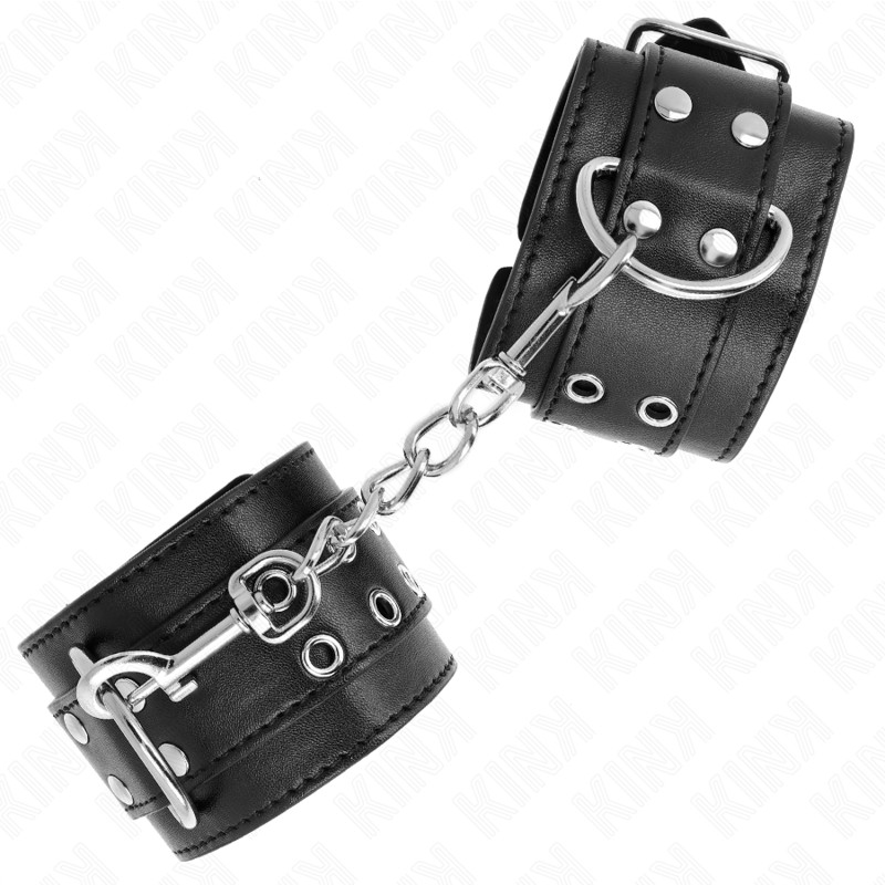 KINK – állítható csuklókötöző fekete 19-26 cm - Image 2
