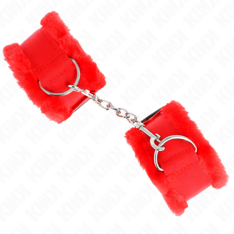 KINK – állítható prémium csuklókötöző, belső szőrme béléssel - Image 2