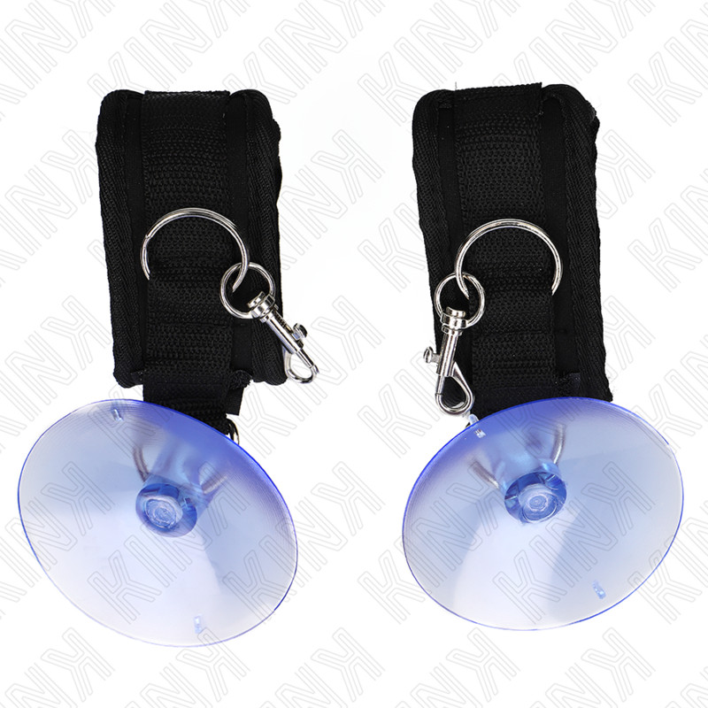 KINK – fekete csuklópánt szívókoronggal (29-40 cm) - Image 3