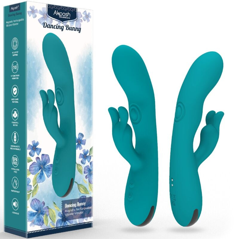 ARMONY Dancing Bunny – zöld, 10 fokozatú vibrátor