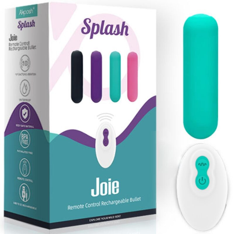 ARMONY Splash – távirányítós zöld szilikon vibráló golyó - Image 5