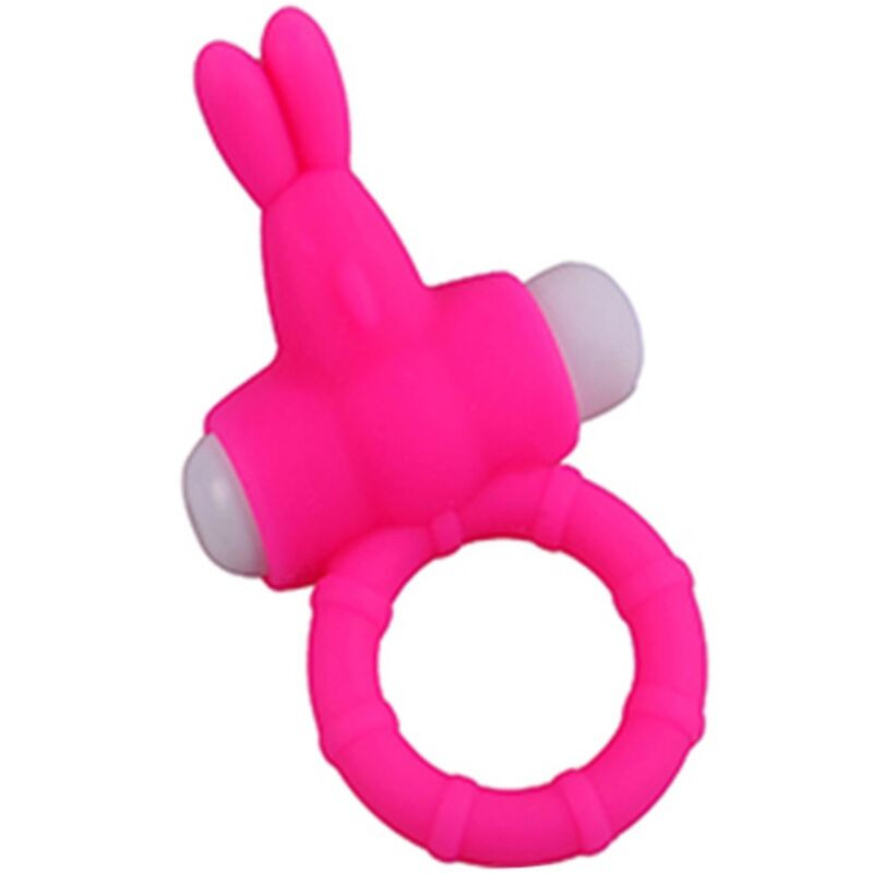 ARMONY - MS Bunny vibráló gyűrű, szilikon, rózsaszín