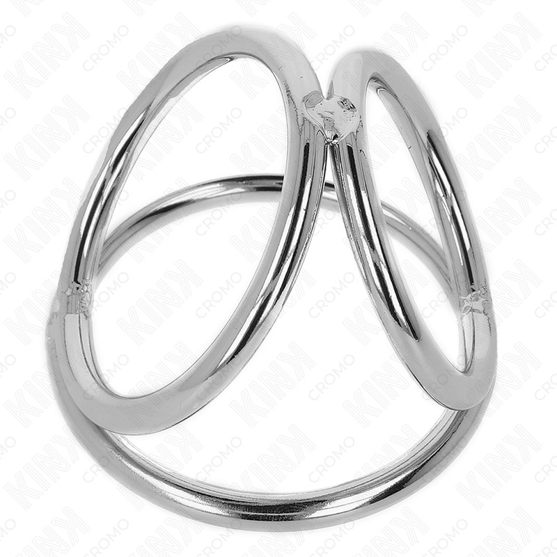 KINK – prémium króm péniszgyűrű 3,2 - 4,5 cm - Image 5