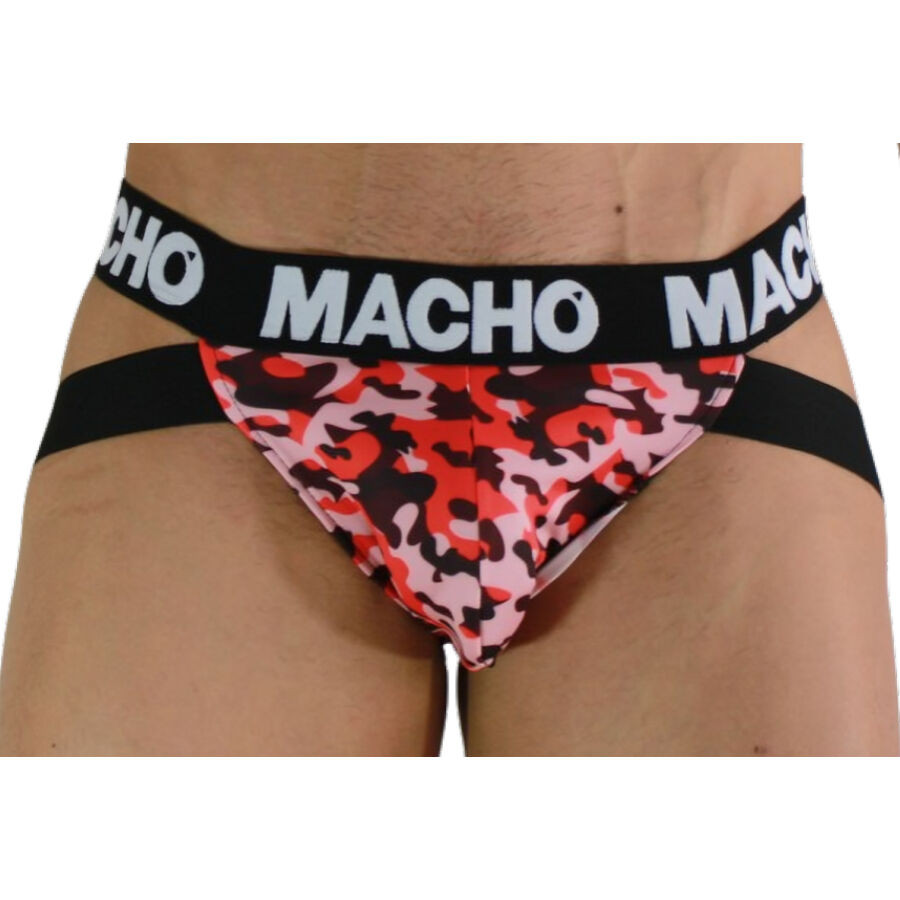 Macho MX28MR – stílusos katonai piros jock alsónemű