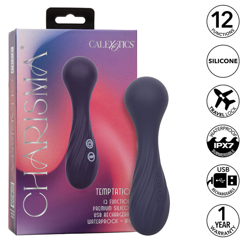 CALEXOTICS - Csábító masszírozó 12 funkcióval, lila - Image 2