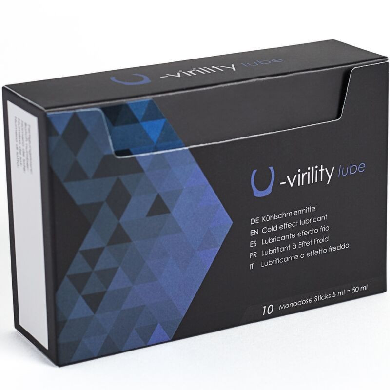 500 COSMETICS - U-VIRILITY – hűsítő síkosító gél 10 x 5 ml - Image 3